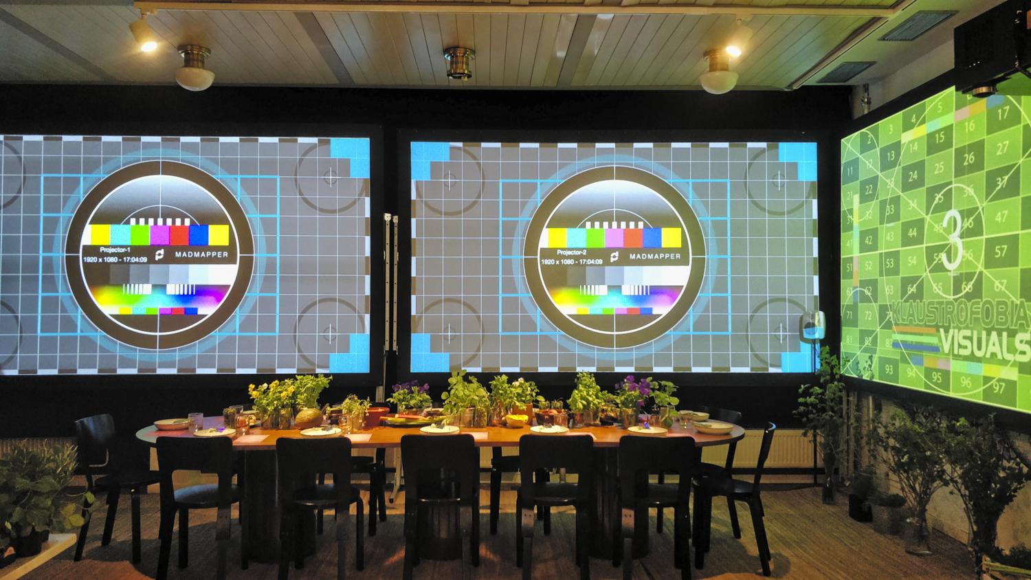 Setup for Valio Luomu -illallinen, Ravintola P&ouml;yt&auml; 2019
